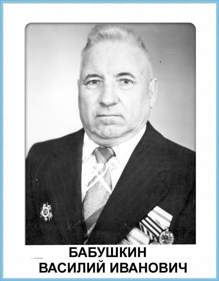 Бабушкин Василий Иванович.